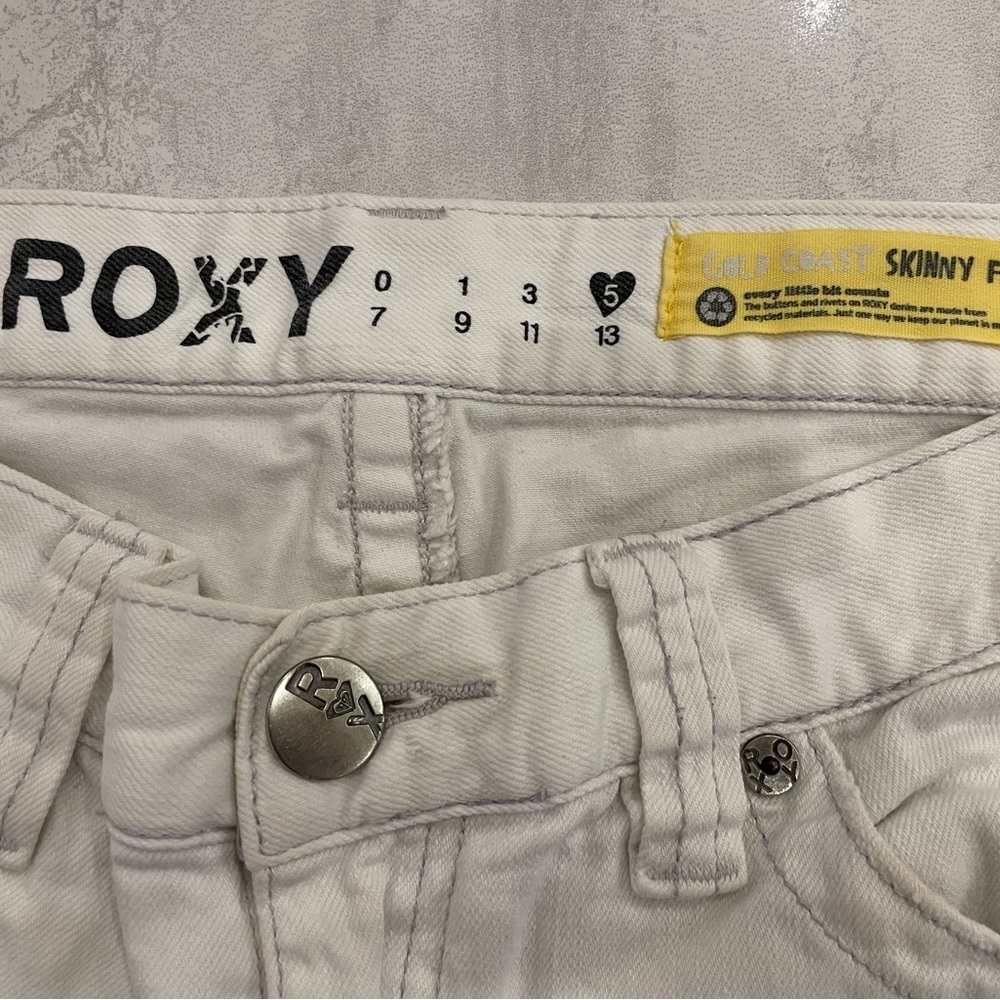Roxy white jeans
